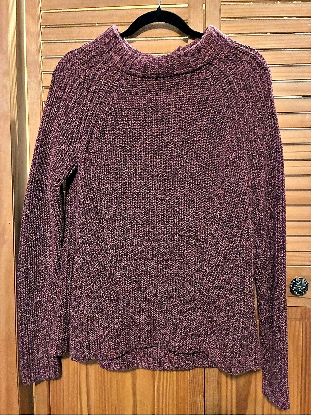 Goodthreads Knit Sweater in Purple Size Small Like New
